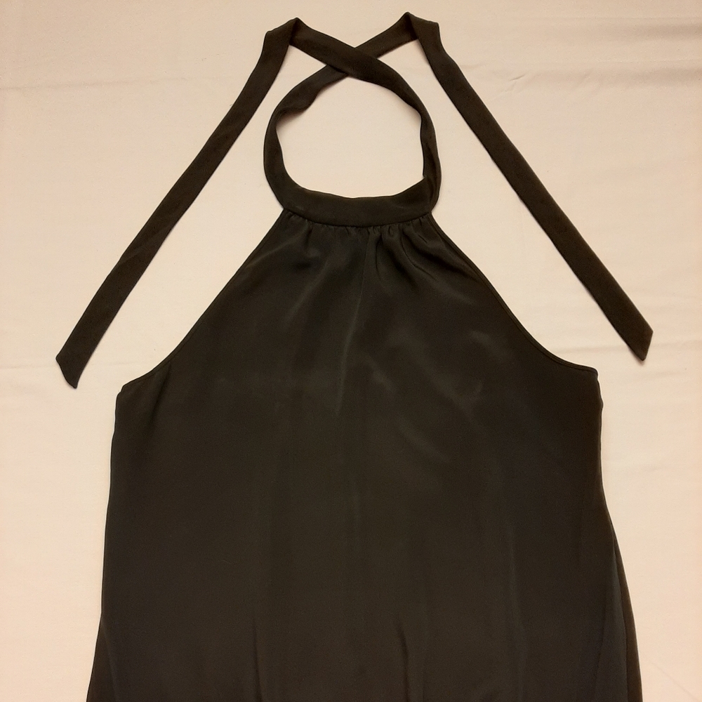 Ann Taylor Black Halter